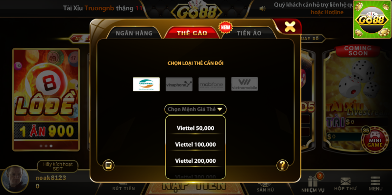 Lợi ích của các phần thưởng tại Go88