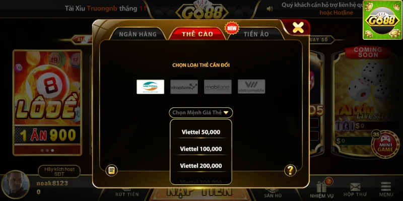 Lợi ích của các phần thưởng tại Go88